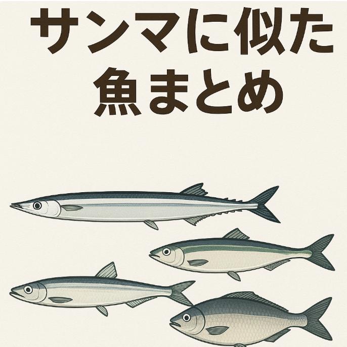 秋刀魚に似た魚まとめ｜名前・味・価格・旬の時期をわかりやすく比較