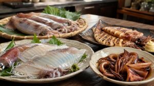 刺身や焼き物などイカ料理の種類