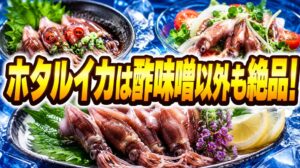 ホタルイカは酢味噌以外でもおいしい！おすすめの食べ方と簡単アレンジを紹介