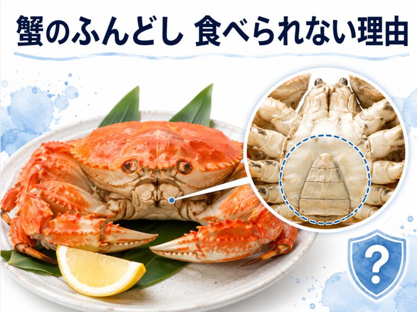 蟹のふんどしが食べられない理由とは?実は〇〇だった